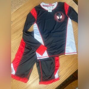 Disney’s Marvel Spiderman Long Sleeve Top w/Shorts
